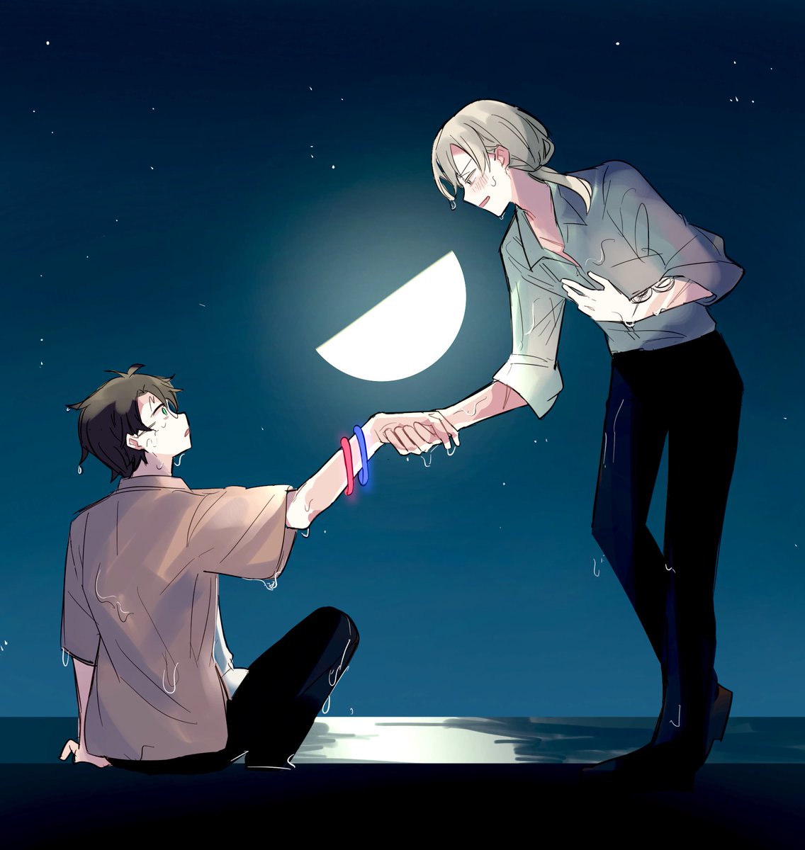 「Shall we dance? #hpdm #ハリドラ」|の・あみゅるのイラスト