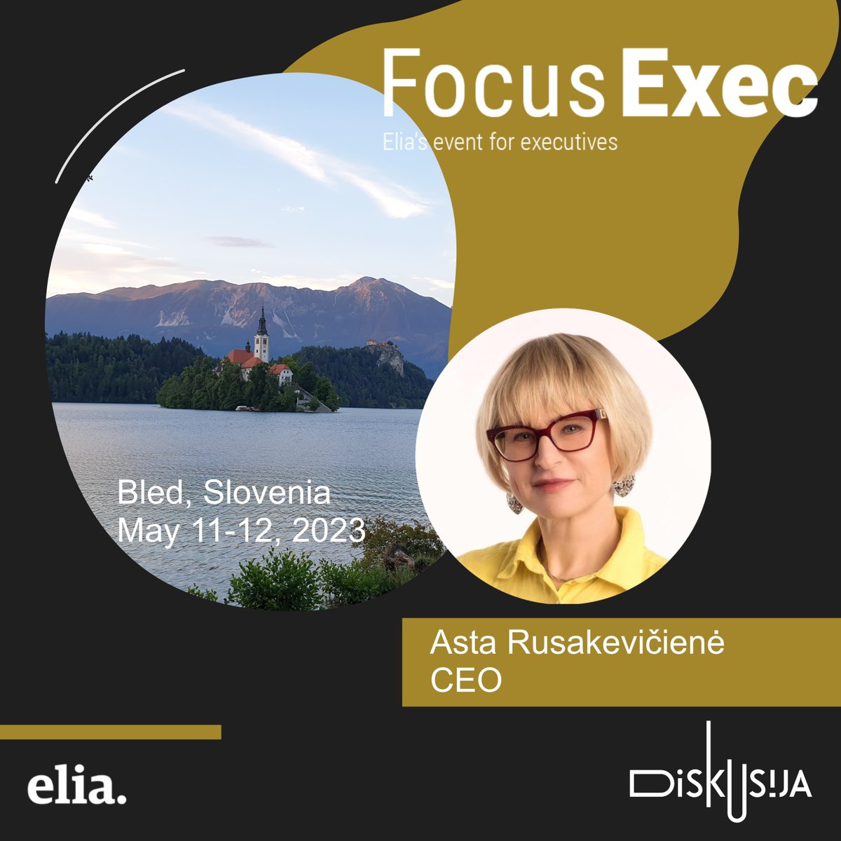 The 7th edition of #eliaExecs will take #Bled, a small town on the coast of a picturesque lake surrounded by Alpine peaks. 
Our CEO Asta Rusakevičienė will attend the event to sharpen her leadership skills, to share &amp; to learn from speakers and #languageindustry peers
<a href="/EliaOrg/">ELIA - European Language Industry Association</a>