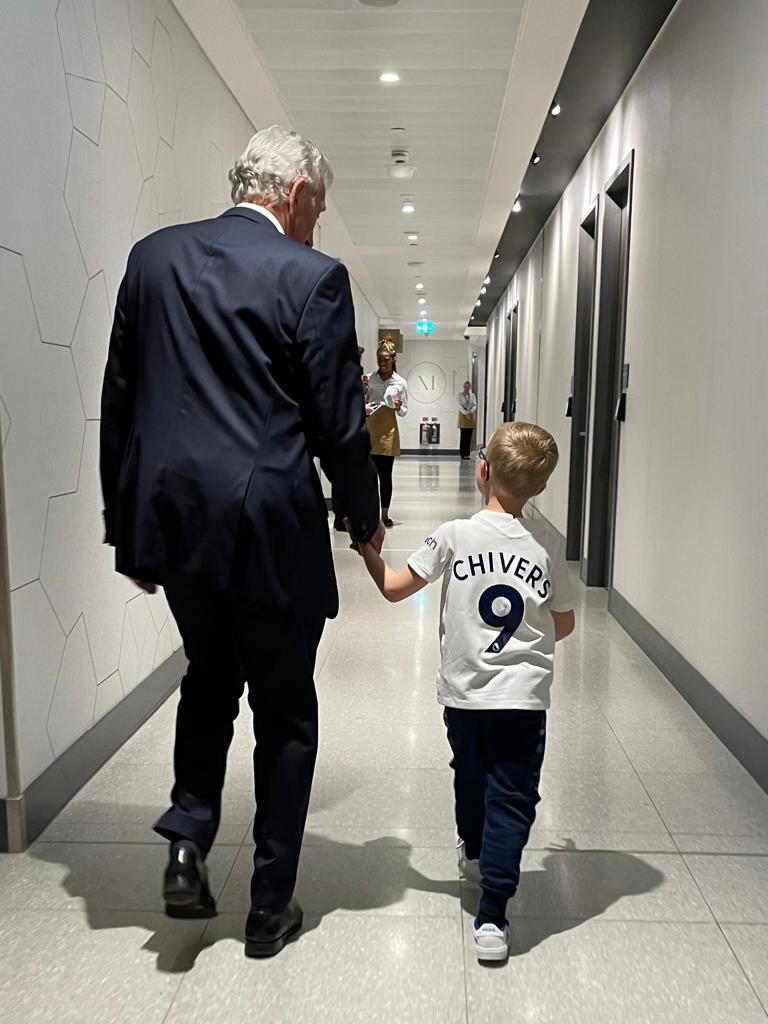 A belated thankyou for all the birthday wishes over the last few days. I have been so excited recently as I was able to introduce my youngest grandson,Dylan to his first game at  Spurs against Palace. He loved it and saw us get a welcome 3pts.