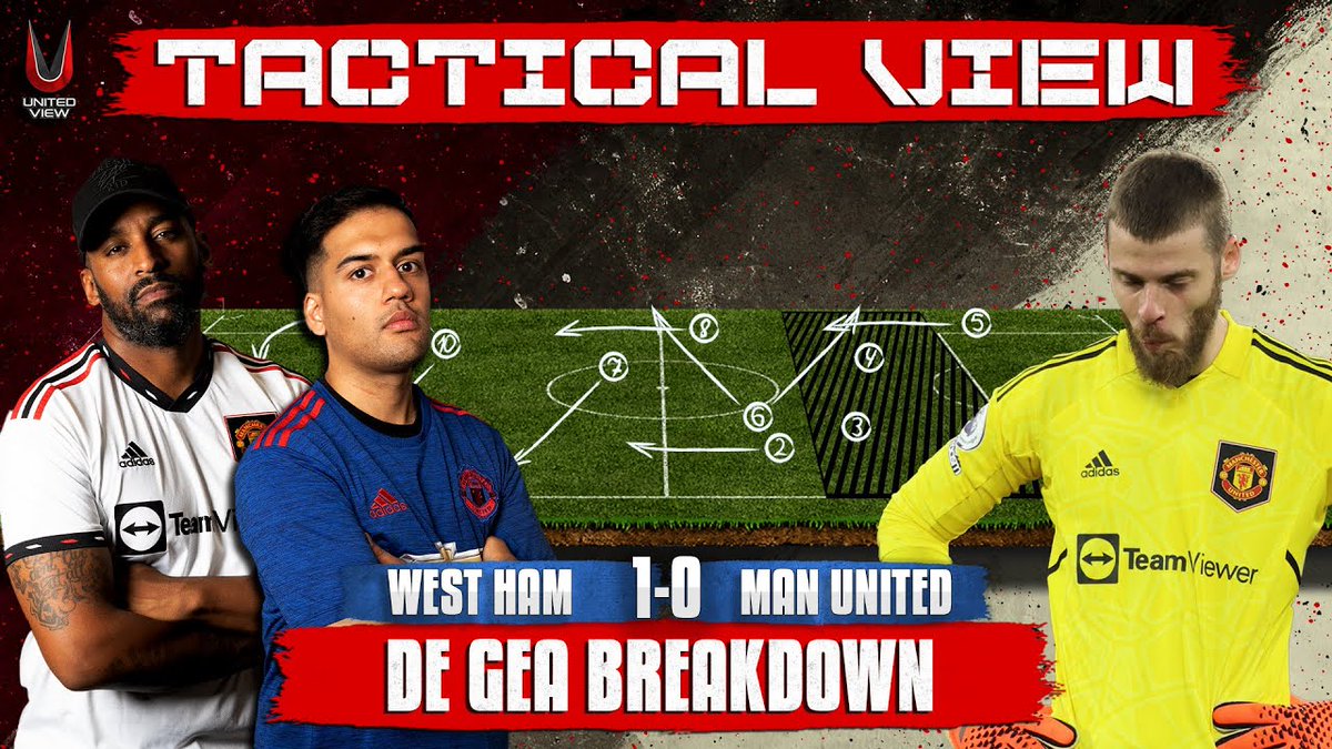 unitedviewtv's tweet photo. Tactical Analysis: De Gea Disaster! | West Ham 1-0 Man United | Tactical View

@StatManCam &amp; @FlexUTD breakdown the tactics behind #MUFC's defeat against West Ham yesterday 👇

🎥 https://t.co/oGtReRdfFP 

#WHUMUN https://t.co/AmCs2vmKYP