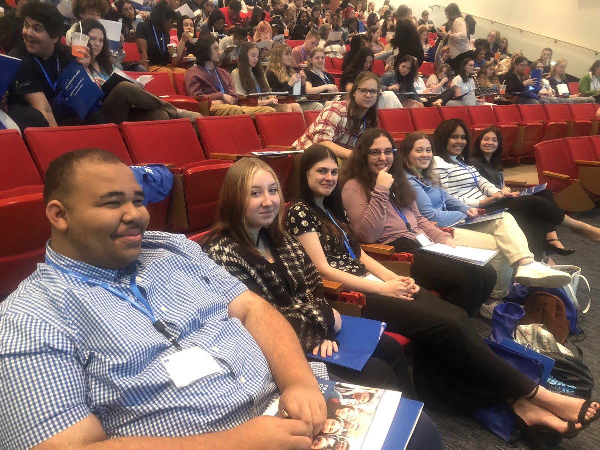 TAM_smcps's tweet photo. St. Mary’s County TAM students at 2023 TEACH Maryland Conference https://t.co/i7SafJp0oo