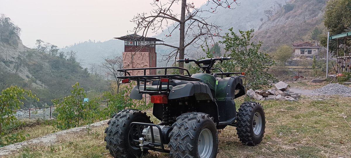 OUTDOOR LEADERSHIP SCHOOL ╳ INDIA (@ols_india) on Twitter photo When the road ends, the fun begins! Proud to add this small yet powerful electric ATV to take the rough n tumble of the terrain inside and around the camp! #MondayMotivation
#ElectricVehicles #AdventureTime #outdoors #explore #Offroad #mussoorie <a href="/incredibleindia/">Incredible!ndia</a> <a href="/mnreindia/">Ministry of New and Renewable Energy (MNRE)</a> When the road ends, the fun begins! Proud to add this small yet powerful electric ATV to take the rough n tumble of the terrain inside and around the camp! #MondayMotivation
#ElectricVehicles #AdventureTime #outdoors #explore #Offroad #mussoorie <a href="/incredibleindia/">Incredible!ndia</a> <a href="/mnreindia/">Ministry of New and Renewable Energy (MNRE)</a>