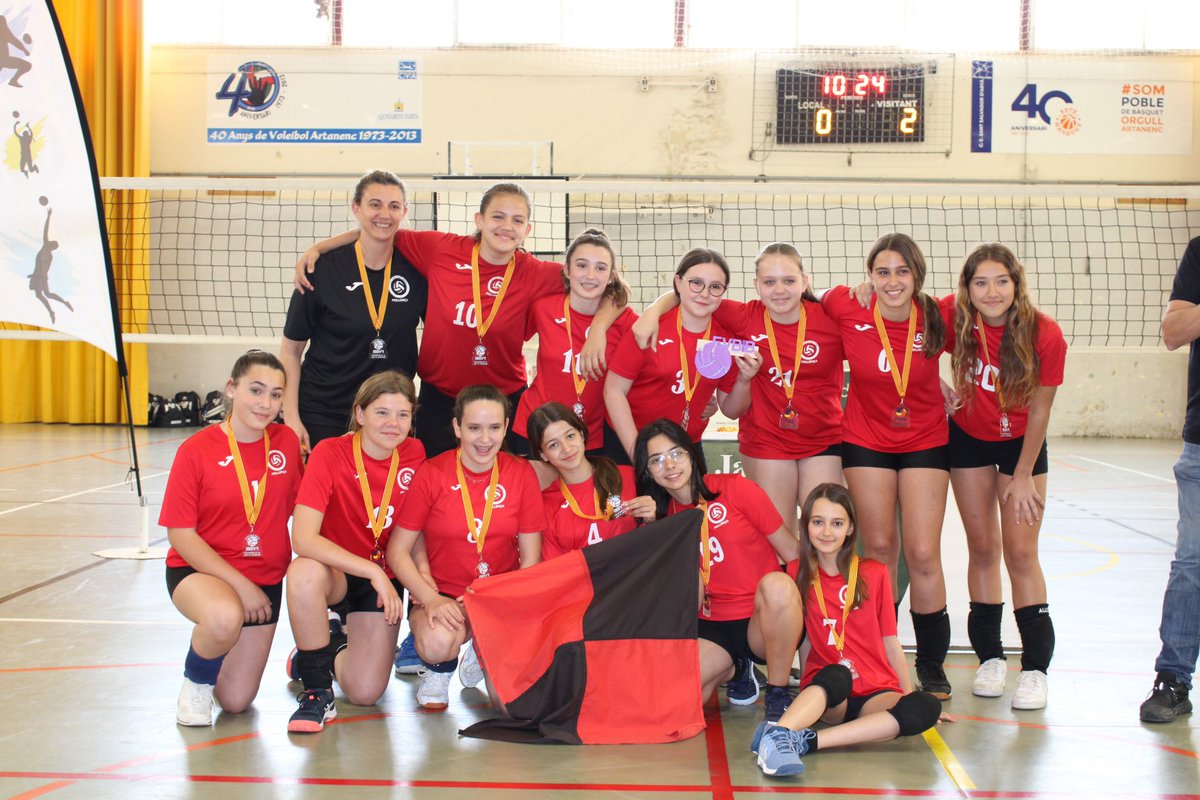 fedvbib's tweet photo. 🔝 El Fustes Ca'n Vaquer @ClubVoleiSoller i el Jardins Bona Feina CV Artà són de Segona!

🥉 El CV Pollença va endur-se'n el bronze.

4️⃣ Madre Alberta va acabar la fase d'ascens en quarta posició.

#VoleibolDeCaNostra https://t.co/dX0QcJrKbN