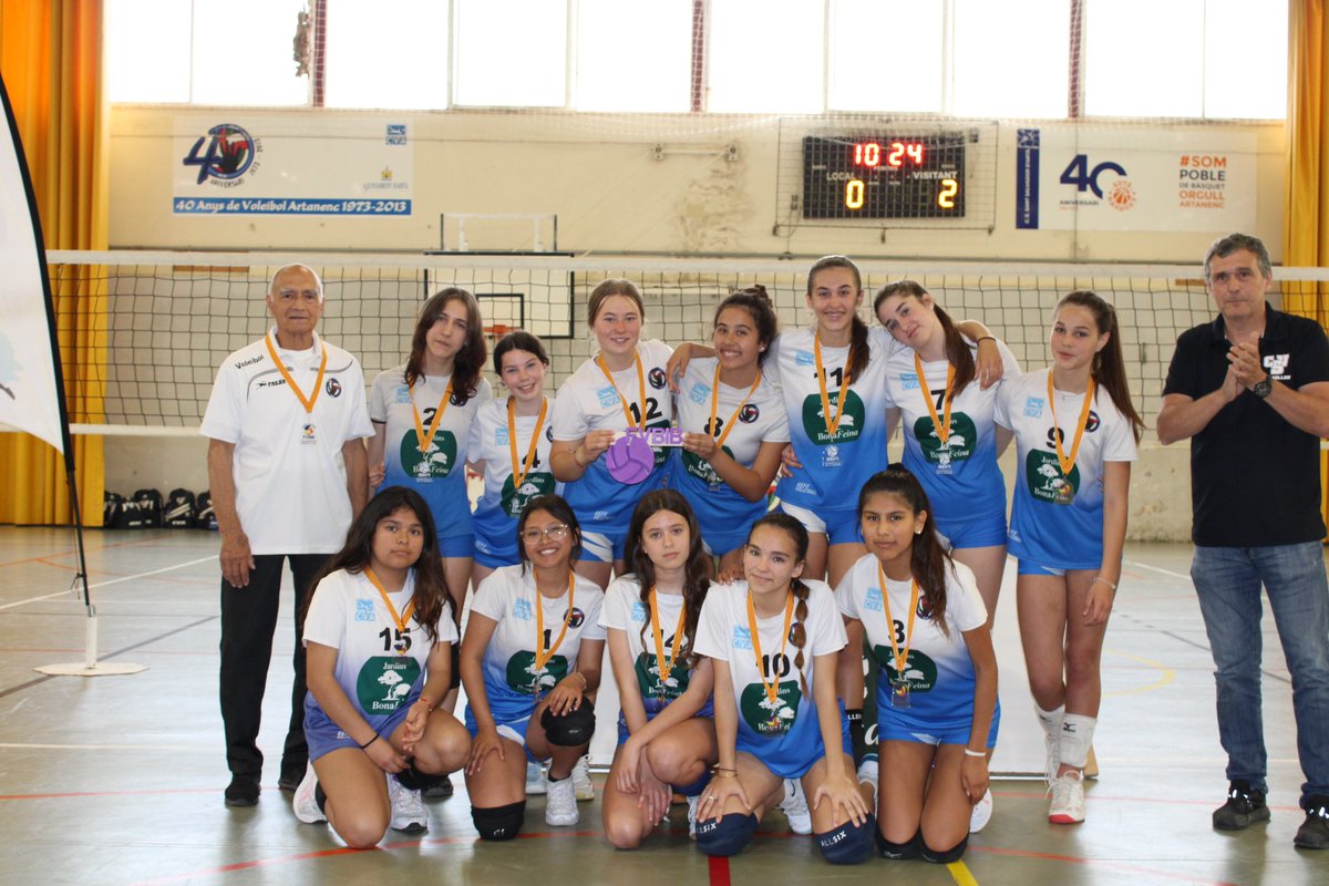 fedvbib's tweet photo. 🔝 El Fustes Ca'n Vaquer @ClubVoleiSoller i el Jardins Bona Feina CV Artà són de Segona!

🥉 El CV Pollença va endur-se'n el bronze.

4️⃣ Madre Alberta va acabar la fase d'ascens en quarta posició.

#VoleibolDeCaNostra https://t.co/dX0QcJrKbN