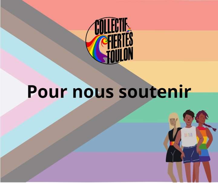 Le CFT prépare la Marche des Fiertés Toulonnaise #4 et a besoin de votre soutien pour faire de cet nouvel événement une grande manifestation, à la fois militante et festive.  Un don, même modeste, pour nous y aider c'est ici :
helloasso.com/associations/c…
 On compte sur vous
🌈🌈📣📣