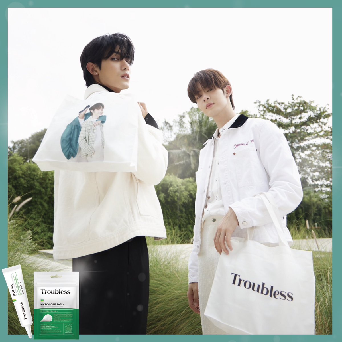 TroublessTH's tweet photo. #TROUBLESSxNETJAMES 
#troublessth💚 https://t.co/bAYPKD0ewI