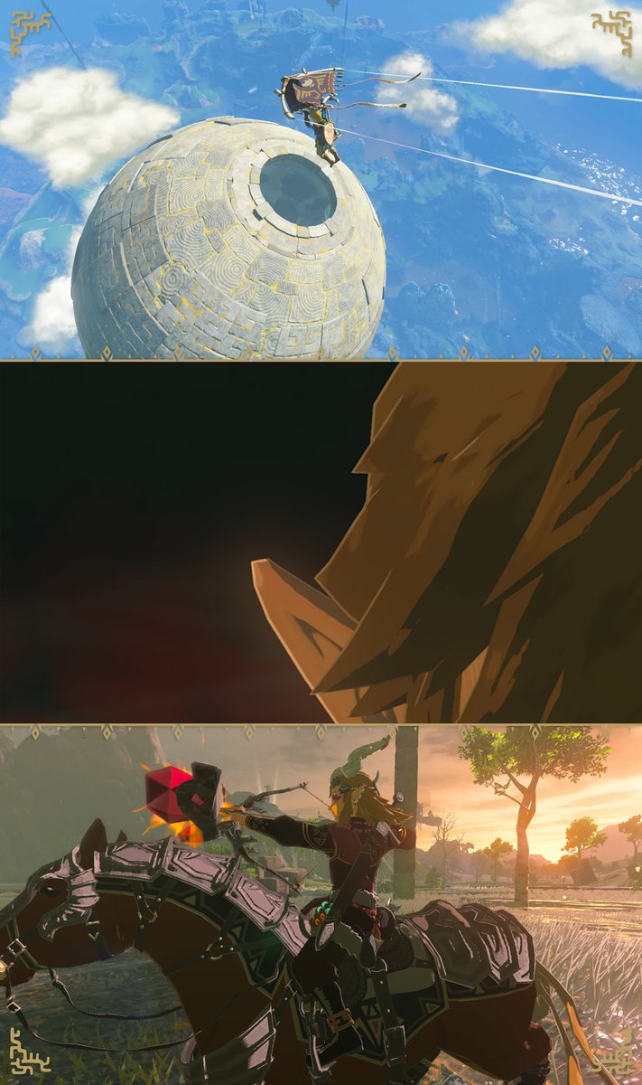 NintendoDE's tweet photo. „Link wird obsiegen, wenn wir scheitern sollten.“
#TearsOfTheKingdom https://t.co/8ZgiDl31GN