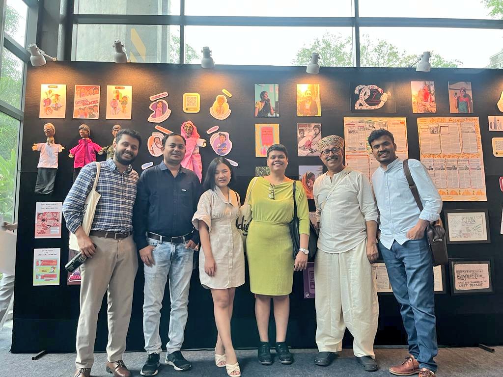 RajuKendree's tweet photo. Had a memorable trip to Bangalore! Congratulations to @OsamaManzar and @DEFindia team on 2 decades of wonderful work!

Thank you @subhapa for having me. A big congratulations to our star @glorious_gluten for being awarded Ashoka fellowship! https://t.co/38EmpidvMq