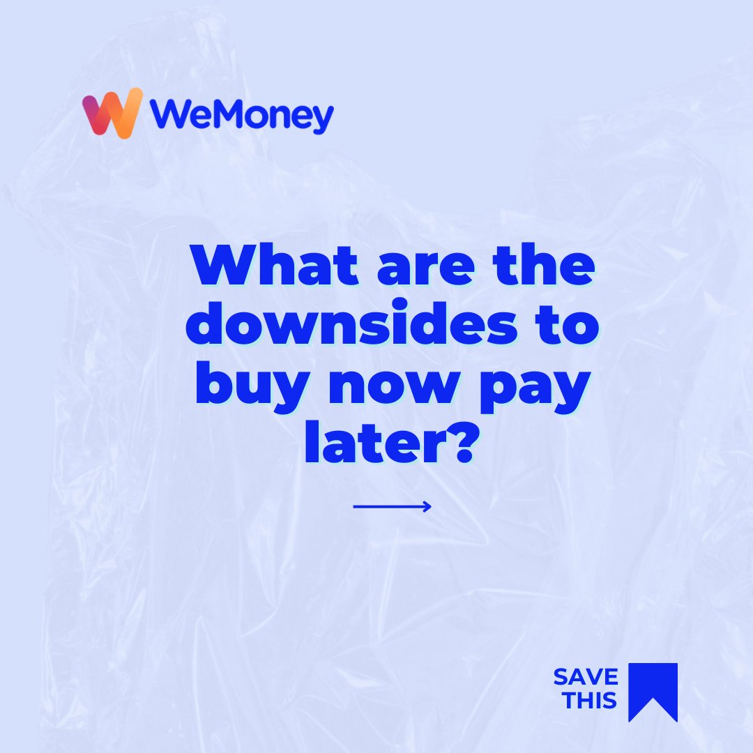 GetWeMoneyapp's tweet photo. Ready to shop guilt-free with Buy Now Pay Later? 🛍️💳💸 Before you hit that checkout button, make sure you understand the pros and cons!💡💰 

READ NOW: https://t.co/Xkxx4V59Ye

#BuyNowPayLater #ShopSmart #PaymentTips #ReadMore #LinkInBio https://t.co/c6hczi9hAN