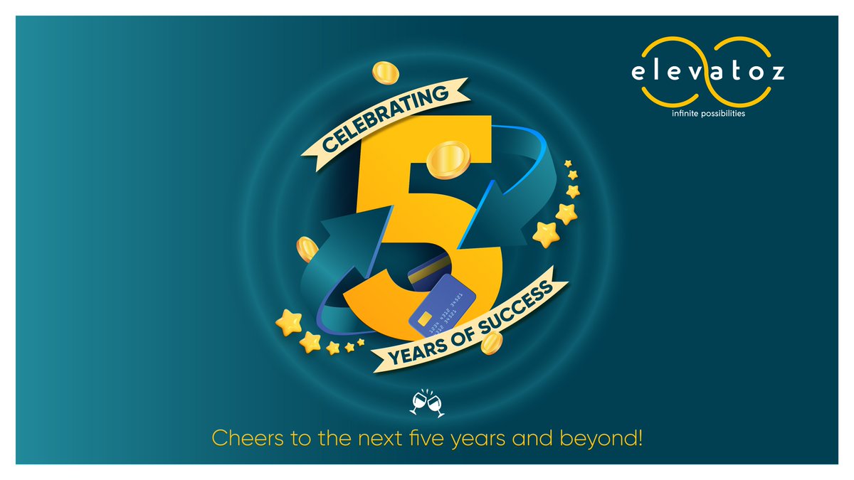 It’s a special month for us at Elevatoz Loyalty - we're celebrating our 5th anniversary! 🎉🎂

Cheers to the next five years and beyond! 🚀
#ElevatozLoyalty #LoyaltySolutions #Milestone #Partnership #Gratitude #Celebration #Growth #Success