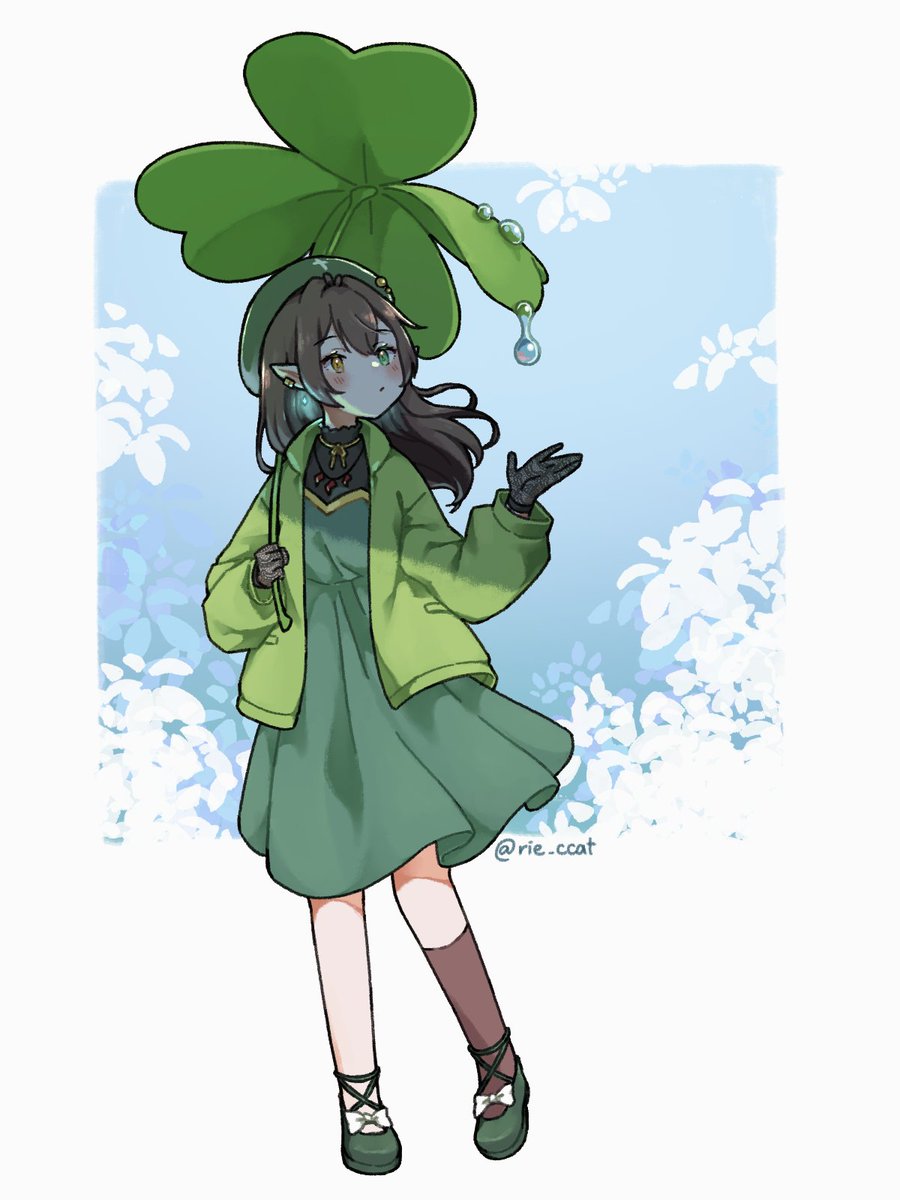 rie_ccat's tweet photo. 🍀☔️ 

#simage https://t.co/OVkrdIUHme
