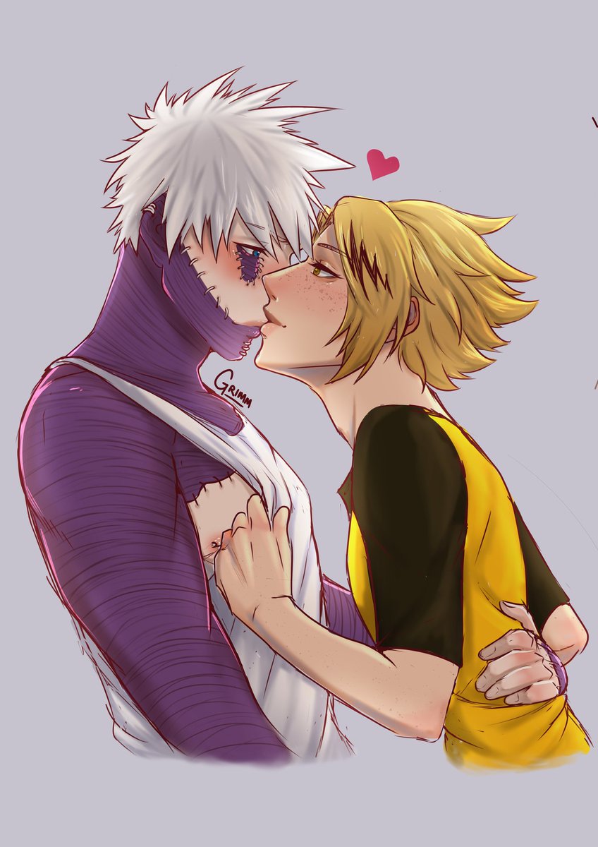 Kofi comm for <a href="/nefsferaatu/">🔞 Nef</a> thanks for getting me to draw some dabikami again ❤️

#DabiKami #BaconBolt