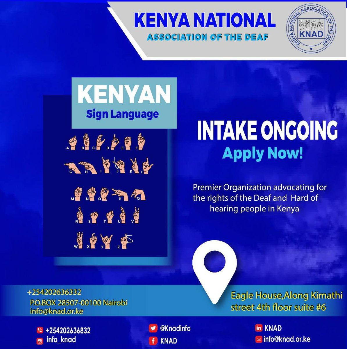 AndishiAfrica's tweet photo. If you are interested to learn Kenyan Sign Language contact the number for more information +254-742681168 WhatsApp/call/text, let's break the barrier and inclusion in our society and  in story telling. https://t.co/5x604d9SdS
