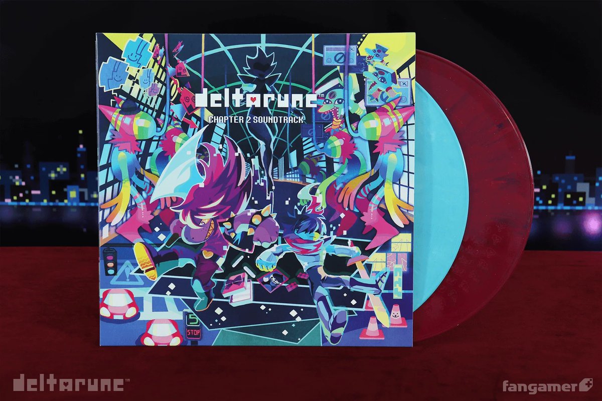 DELTARUNE』の公式グッズ「Chapter 2 サウンドトラック アナログ盤」を 