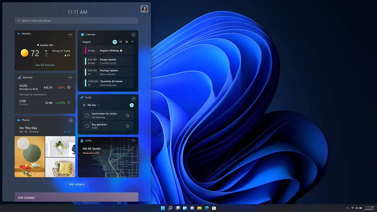 Microsoft prevede di consentire agli utenti di fissare i widget al desktop di Windows 11

newsdigitali.com/windows-11-mod…