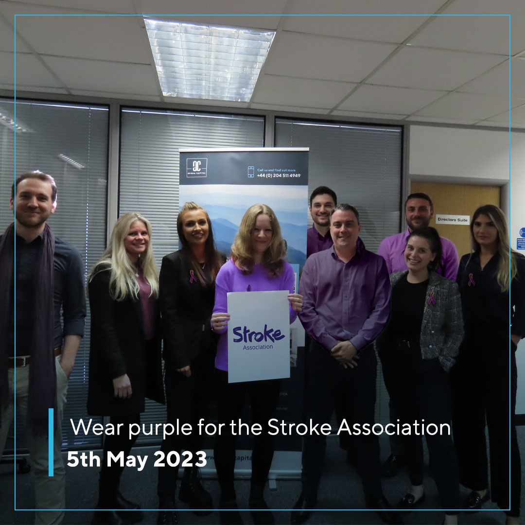 Avora_Capital's tweet photo. On Friday Avora Capital participated in make May purple raising money for the Stroke Association
#avora #avoracapital #socialhousing #investment #socialhousinginvestment #investing #investmentopportunity #property #stroke #strokeassociation https://t.co/glK5OSg0Dd