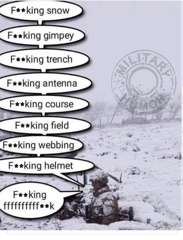 thehax78's tweet image. I have been that guy and wouldn’t change it for the world haha #military #militaryhumour #funny #acror