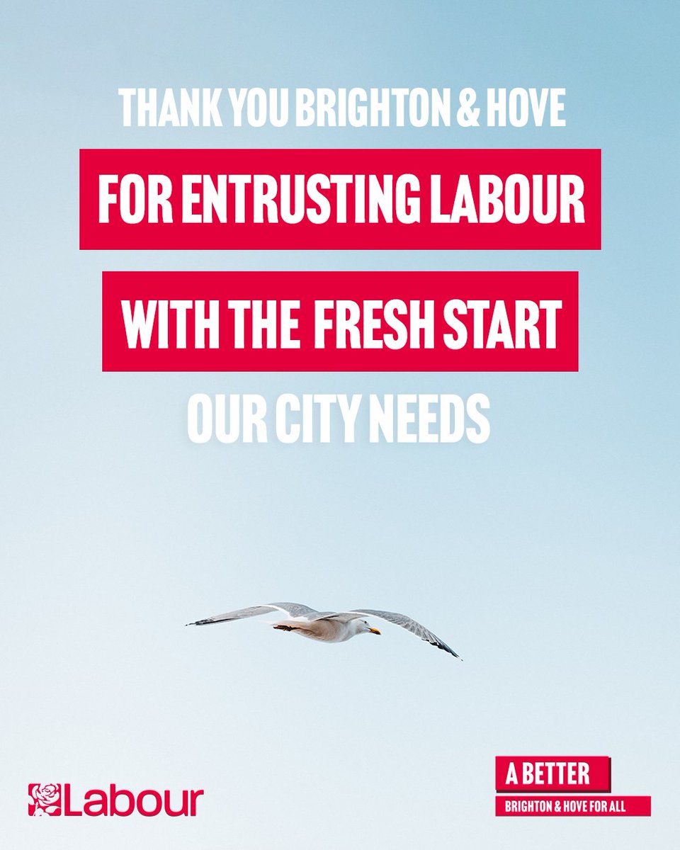 Thank you to all our residents. Whether you voted for us or not we will serve you.