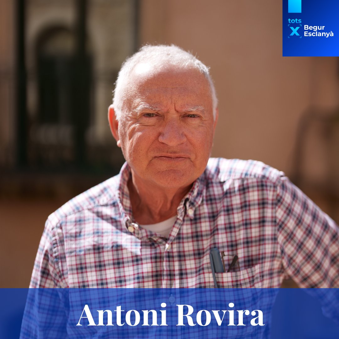 TotsxBegur's tweet photo. Antoni Rovira, llicenciat en Economia i Censor Jurat de Comptes. És un enamorat de Begur, és veí de Sa Riera des de fa ja 69 anys, i la seva estima pel poble l'ha portat a escriure un llibre sobre Begur. Ocupa el 12è lloc.

 #totsxbeguresclanya #municipals2023 #equip https://t.co/tb9dvYMoNX