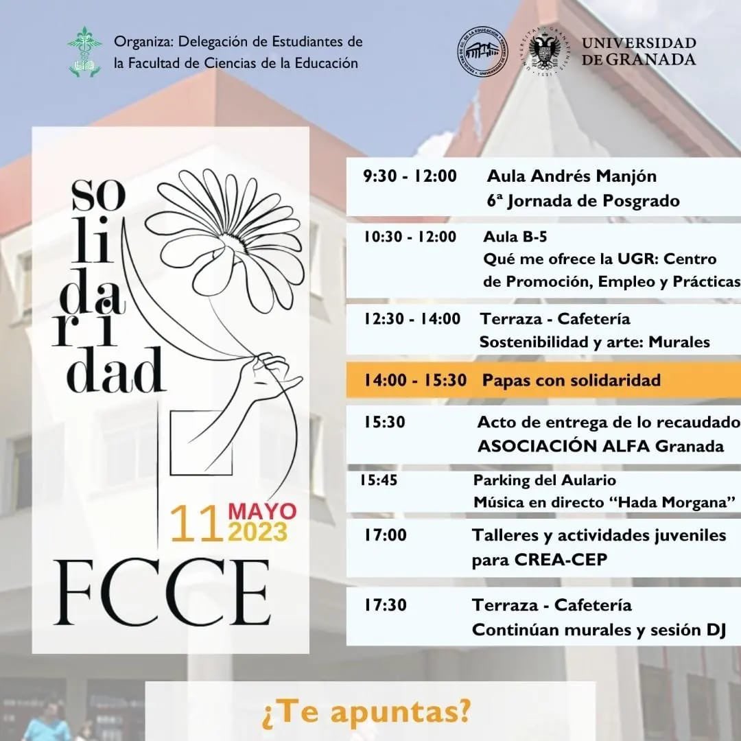 Delegación Estudiantes Facultad Educación tweet media
