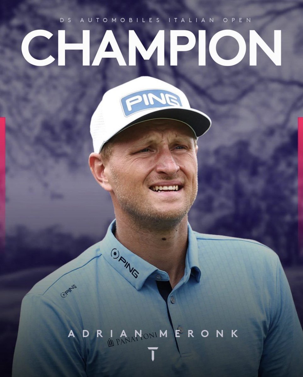 Matthew__Tipper's tweet photo. All day long @AdrianMeronk 🇵🇱 @beck_stuart 🏴󠁧󠁢󠁳󠁣󠁴󠁿. Another solid brick in the wall. Thank you to all the team who help and support Adrian. As always tomorrow we begin again🙏. @ItalianOpen 🇮🇹🏆 @marcosimonegolf 🇮🇹 @jamessieckmann @DPWorldTour https://t.co/3QhXqxajuU