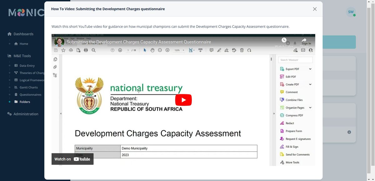 📢 Announcement! 📢

Monic has some new functionality: you can now create and share folders, with documents and HTML content.

Think: Knowledge Repository! 

The screenshots show a folder with a downloadable user manual and some HTML content which has an embedded YouTube video.🎉