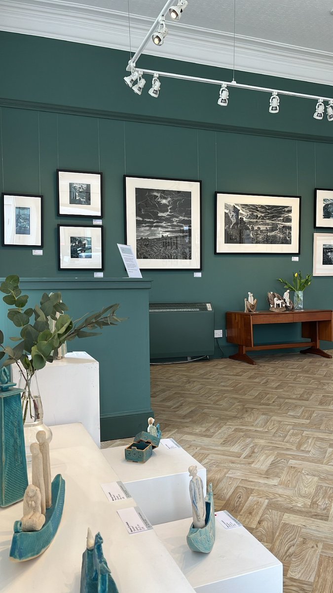 Open today, Coronation Bank Holiday. 
BRYAN ANGUS, KITTY WATT with ceramics by WENNA CROCKATT