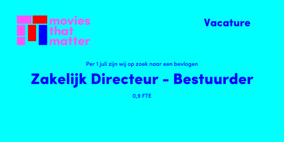 MoviesMatter's tweet photo. 🚨 VACATURE ALERT 🚨 
Wij zoeken een Zakelijk Directeur-Bestuurder. Heb jij kennis en ervaring in de non-profit of goede doelensector én affiniteit met de film en mensenrechten? Bekijk de vacature en solliciteer direct via ➡️ https://t.co/gUSYS8Is8z

#vacature #zakelijkdirecteur https://t.co/eYNgCtOLAo