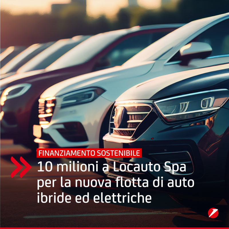 UniCredit_IT's tweet photo. #OurClients: #UniCredit sostiene la crescita sostenibile di #Locauto con un finanziamento ESG di 10 milioni, assistito dalla Garanzia Green di @SACEgroup. L’operazione è finalizzata all'acquisto di diverse vetture ibride ed elettriche a basse emissioni di CO2.
#OurFuture #ESG