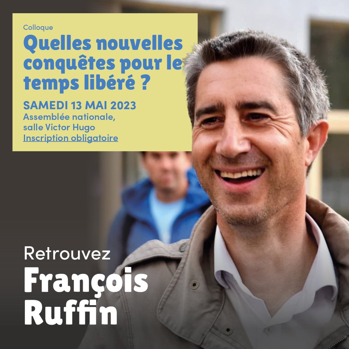 Benjam1Lucas's tweet photo. Samedi à l’Assemblée nationale, je vous invite à venir construire avec nous les nouvelles conquêtes pour le temps libéré ! 

Avec la participation de @benoithamon @L_Moncondhuy @Francois_Ruffin @Clem_Autain. 

Programme et inscription ➡️ https://t.co/4GhaJnGJ68 https://t.co/DURe4mNlk5