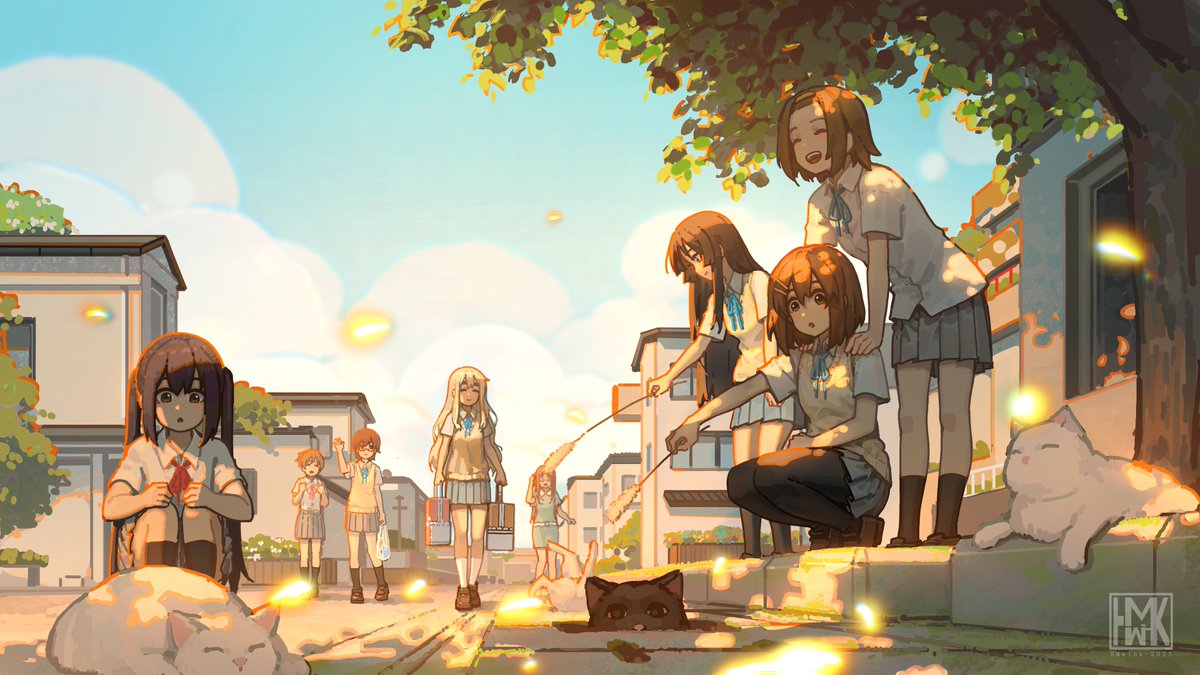 HUAMwink's tweet photo. 看了《轻音少女》后画的 | 花铭 #pixiv https://t.co/NooolPz3s8 https://t.co/dnzgnHNvd4