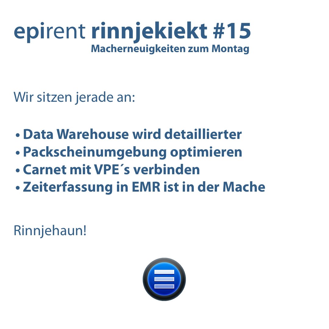 epirent - EPI development tweet media