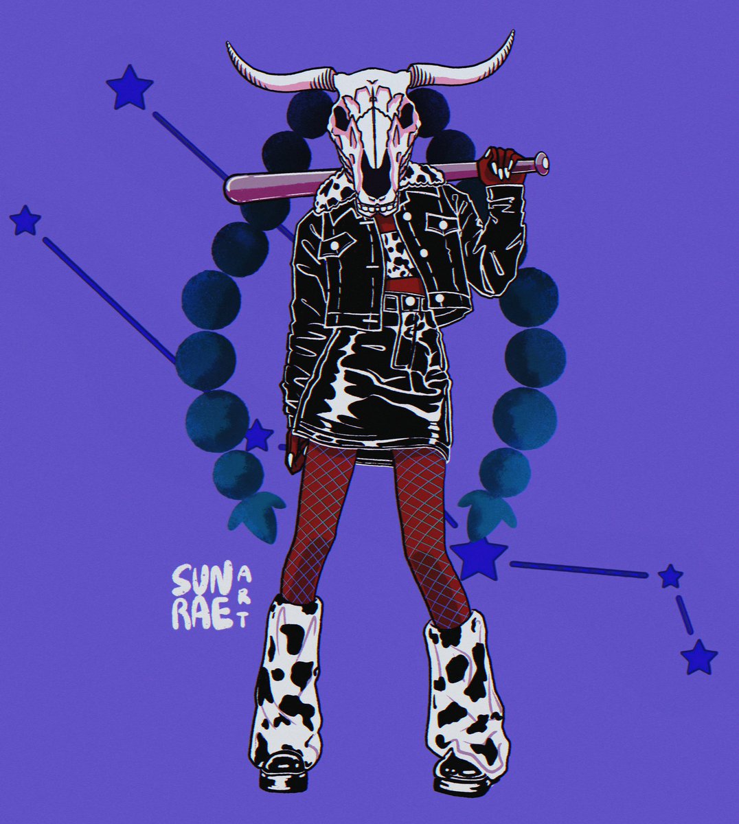 sunrae_art's tweet photo. Taurus ♉️ 
#zodiacsign #taurusart #astrology #zodiacart #astrologyart https://t.co/mgwmyRk70J
