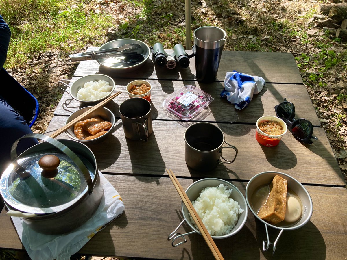 zzzz6782's tweet photo. GWは久しぶりの2泊で夫婦キャンプでした。

今回もバードウォッチングとサウナを堪能させてもらいました。 https://t.co/XlhLaR4IdR