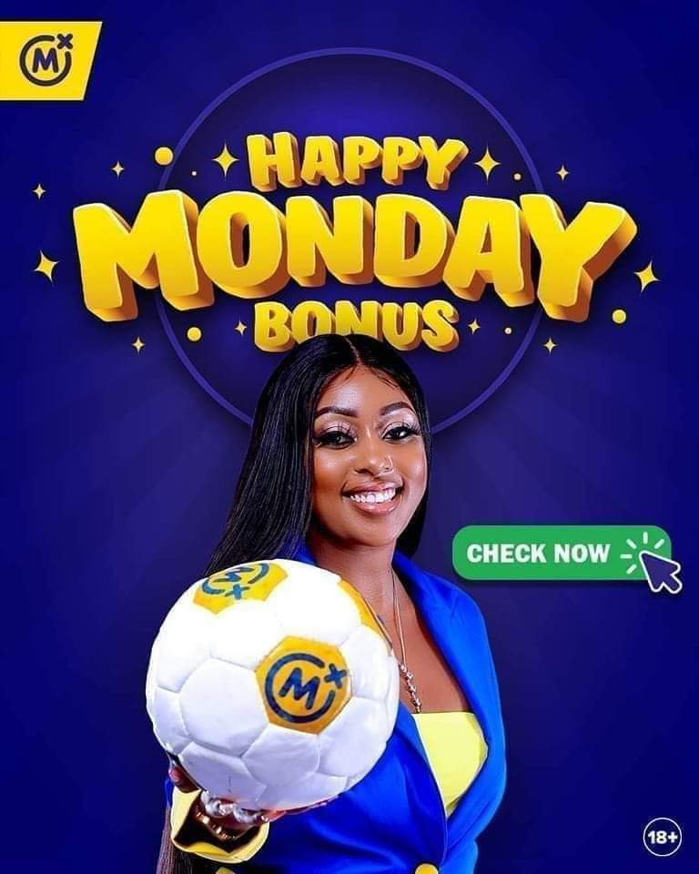 mozzartbetkenya's tweet photo. 😁Happy Monday Bonus😁
Toa pressure na hii ya leo, umecheki akaunti yako?
Kuwa Mshindi!
Tovuti 👉https://t.co/aSqVztqOgu
#MondayBonus https://t.co/SxXLtpQlJS