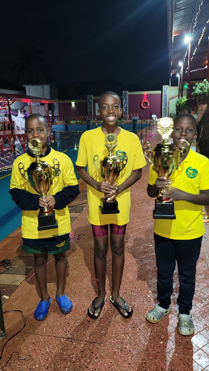Some of the happy swimmers after winning the IM READY SWIMMING CHALLENGE 2023 that was organized by   Aquatics Academy. 
#winningteam 
#younggeneration