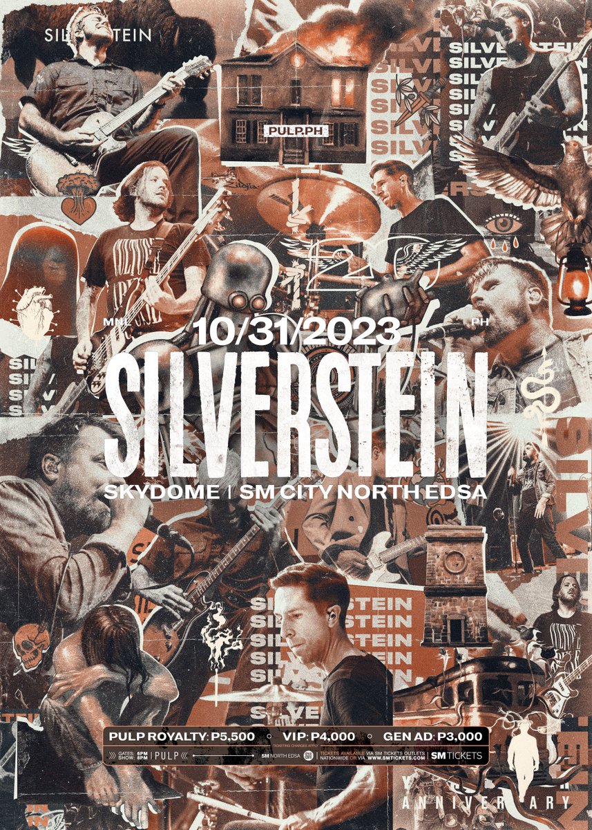 Canadian emo/rock icons @silverstein are returning to the Philippines, and they’re bringing all their hits from their extensive discography of heavy and melodic tunes that are closest to the hearts of fans of the genre. It happens October 31st, 2023 so #SILVERSTEINinMNL2023 will…