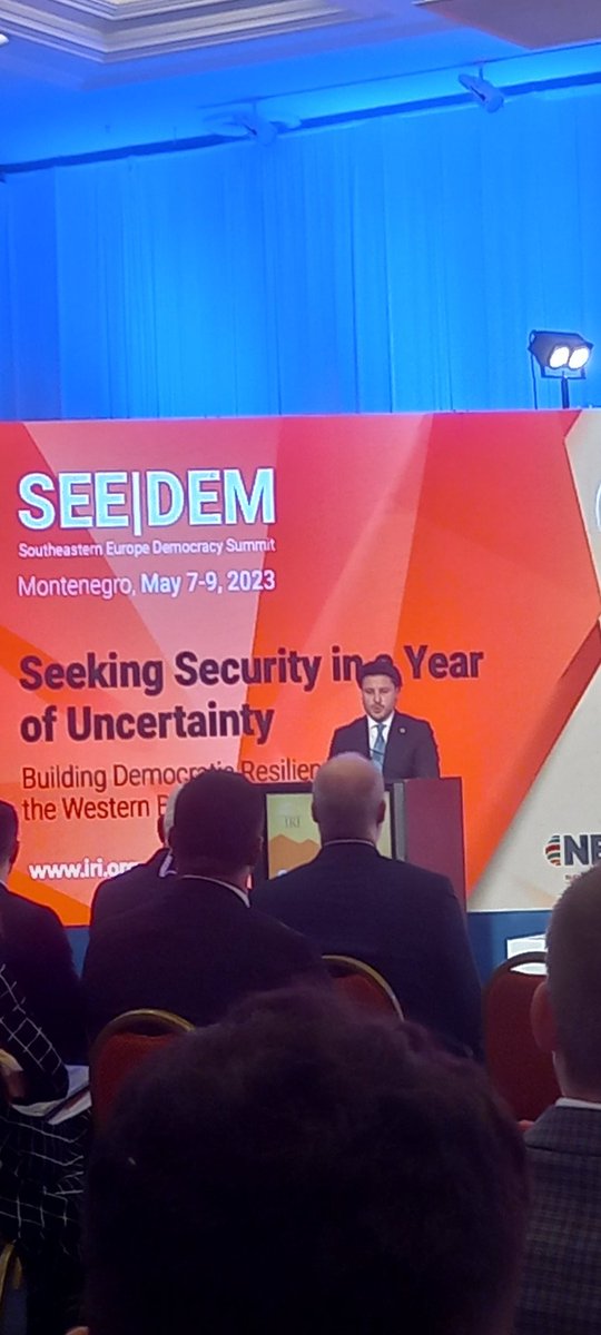 M__Dragana's tweet photo. Southeastern Europe Democracy Summit. https://t.co/O7IkpmyKMP