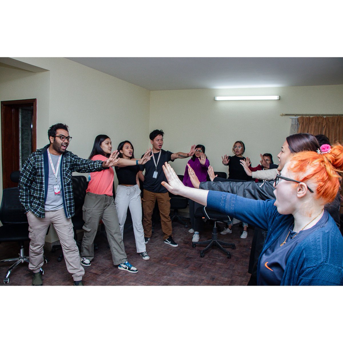 Coderushnepal's tweet photo. Our recent training session on Sexual Harassment and Risk Reduction was a valuable opportunity for us to learn about the various forms of sexual harassment, its legal implications, and most importantly, how to prevent it.
#CodeRush #SexualHarassment #Training #LearningHour https://t.co/kJRARZaVCh