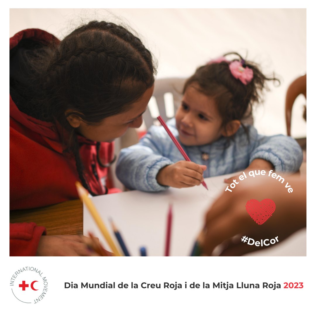 creu_roja's tweet photo. Tot el que fem ve #DelCor https://t.co/TIQQILSOAo