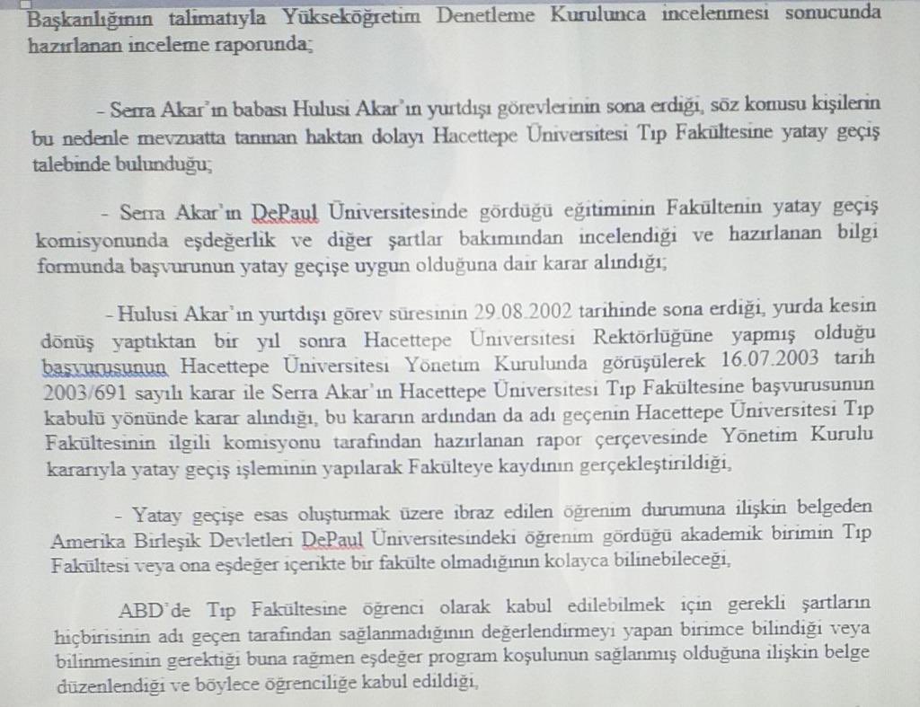 ucokahmetzeki's tweet photo. Sayın Hulusi Akar,
Amerika Birleşik Devletleri 
DePaul Üniversitesi 
Biyoloji Fakültesinde okuyan kızınız, 
BİYOLOJİ FAKÜLTESİYLE
TIP FAKÜLTESİNİN 
EŞDEĞER OLMADIĞI
ÜNİVERSİTE VE FAKÜLTE YÖNETİMLERİ TARAFINDAN 
BİLİNDİĞİ HALDE; 
Türkiye’nin en zeki 
%1 öğrencisinin alındığı 
HACETTEPE TIP FAKÜLTESİNE 
HAKKA,HUKUKA VE AHLAKA 
AYKIRI OLARAK  
yatay geçiş ile 
KABUL EDİLİP 
DOKTOR OLMUŞTUR. 
Milletimizin, göz bebeği olan 
Türk Silahlı Kuvvetlerini emanet ettiği MİLLİ SAVUNMA BAKANI OLARAK, 
KUL HAKKI YEMEKTEN 
VİCDANEN 
HİÇ RAHATSIZ OLMADINIZ MI? 

https://t.co/hiKb4MEcJn