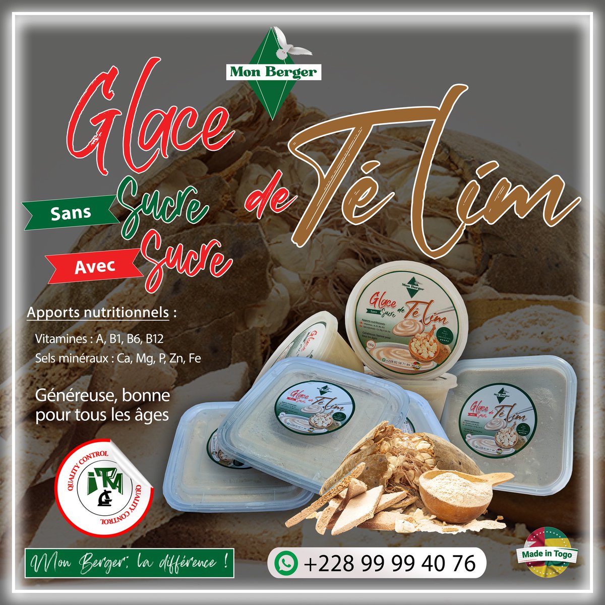 MonBerger4's tweet image. Préparez-vous à une expérience gustative incroyable avec notre #glace de pain de singe !
Nous avons combiné des ingrédients naturels pour créer une saveur unique et mémorable.

Essayez-la dès maintenant et voyez pourquoi tout le monde en parle !

#Mon_Berger #glace  #télim