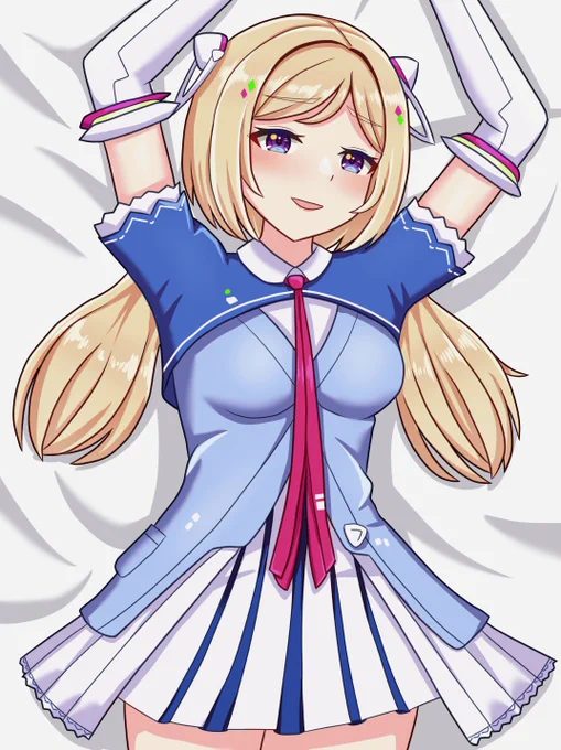 #アロ絵 #100日チャレンジ Day32 アキ・ローゼンタール(ホロライブ)