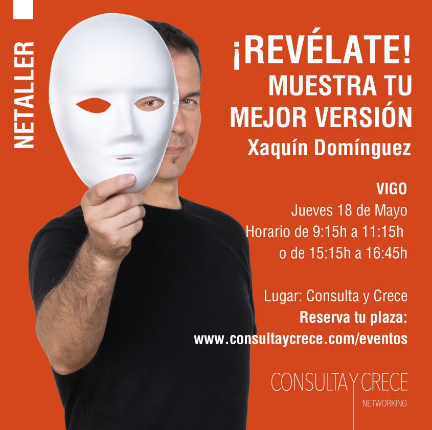 consultaycrece's tweet photo. Un taller en el que aprenderemos de habilidades de comunicación, de lenguaje no verbal, truquillos de actuación para salir a escena: cuando nos presentamos, hablamos en público, de nuestra marca…. 🎬 Podrás elegir entre 2 ubicaciones y 2 horarios https://t.co/DZdYqYAIW3 https://t.co/KYMKxfmPgA