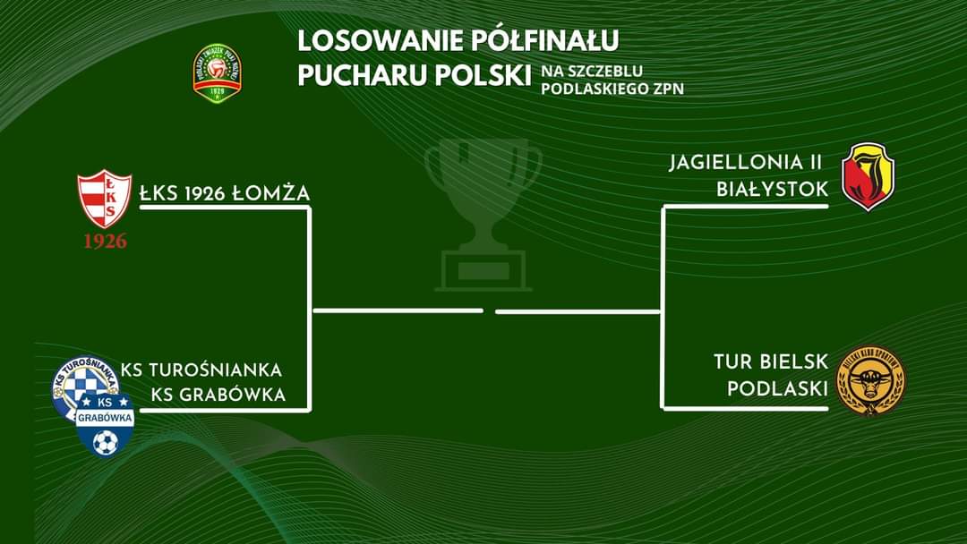 Jesteśmy po losowaniu par półfinałowych Pucharu Polski na szczeblu Podlaskiego ZPN