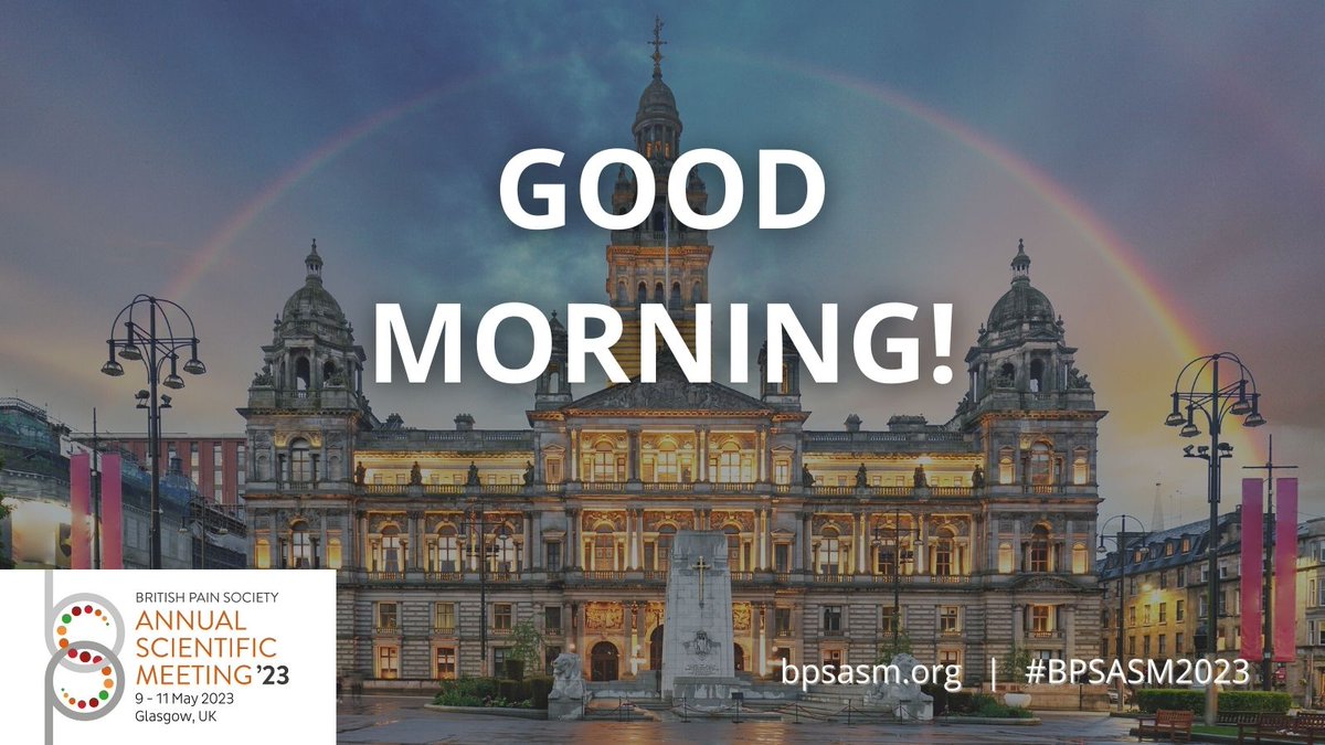 BritishPainSoc's tweet image. Good morning from Glasgow! Day 2 of the #BPSASM2023 starts 🔜

💊Today&apos;s first plenary is on Prescribing and Opioid Tapering.

Join us to learn more about important treatments for pain management.