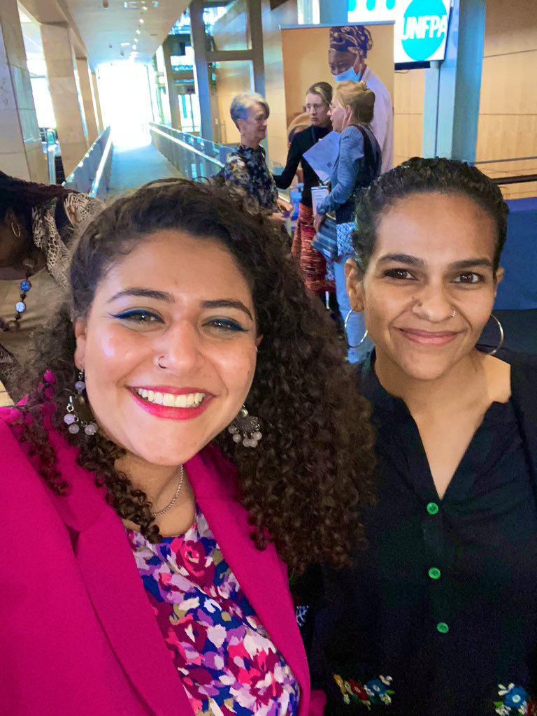 MeretteKhalil's tweet photo. A massive honor to meet @Nehamanks one of the few fellow #youngleaders at #IMNHC2023 #midwiferysymposium
We are #1point8 globally, LEADING #partners4change
Give #youth the mic and inspired by midwives of the EMRO Region with an impressive intervention from #Pakistan! ๐๐ฝ๐ https://t.co/oGozdtYGfh