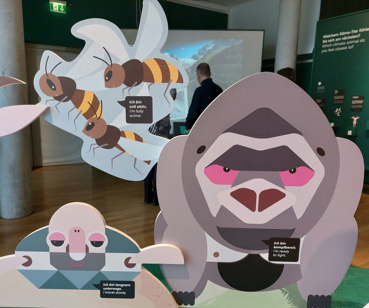 mephitis's tweet photo. #dmb23
Da muss ich gleich an die Tiere denken in der #Klima_X #Ausstellung im @mfk_frankfurt! https://t.co/DZKvuYYXSf