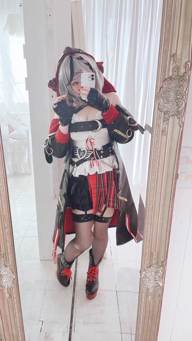 いーたーだーきまぁーす 沙花叉クロヱちゃんのコスプレしてきました 