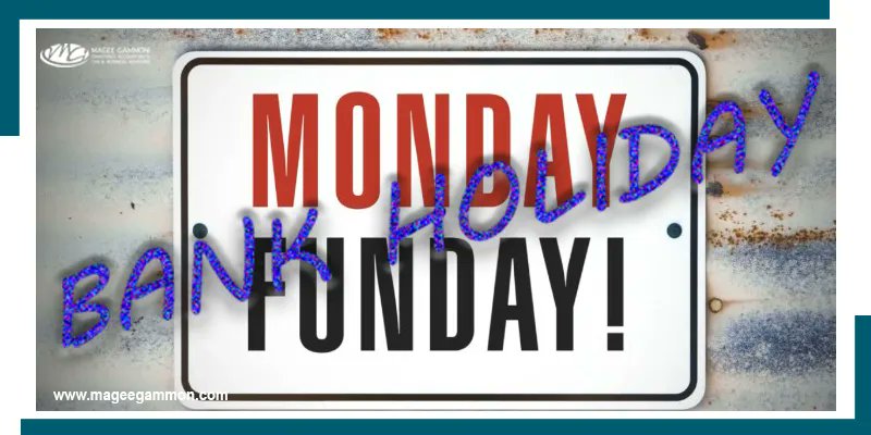 mageegammon's tweet image. Whatever you get up to today... make it a Monday full of fun! #bankholiday #fundaymonday #bankholidaymonday